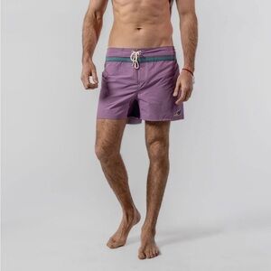 Woodpecker Men's Swim Short Purple Board Shorts Swim‎ Shorts Men’s XXL NWT
